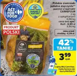 Carrefour Ziemniaki Mączyste oferta