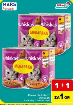 Carrefour Karma dla kota WHISKAS oferta