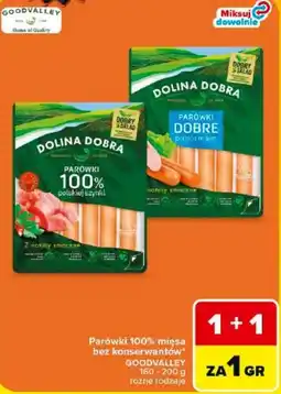 Carrefour Parówki 100% mięsa polskiej szynki oferta