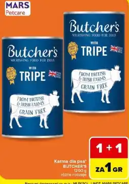 Carrefour Karma dla psa BUTCHER'S oferta