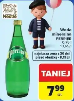 Carrefour Woda mineralna Perrier oferta