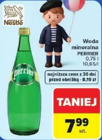 Carrefour Woda mineralna Perrier oferta