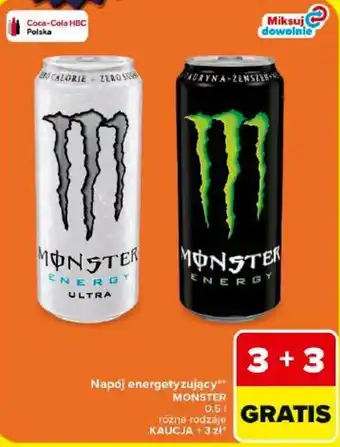 Carrefour Napój energetyzujący MONSTER oferta