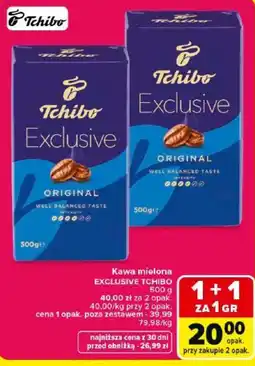 Carrefour Kawa mielona EXCLUSIVE TCHIBO oferta