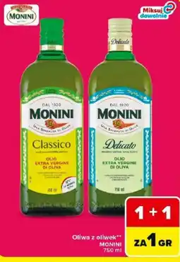 Carrefour Oliwa z oliwek MONINI oferta