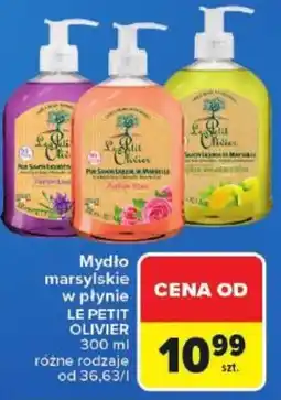 Carrefour Mydło marsylskie w płynie LE PETIT OLIVIER oferta