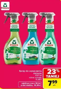 Carrefour Spray do czyszczenia FROSCH oferta