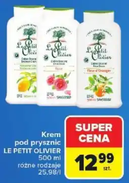 Carrefour Krem pod prysznic LE PETIT OLIVIER oferta