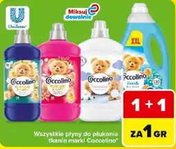 Carrefour Wszystkie płyny do płukania tkanin marki Coccolino* oferta