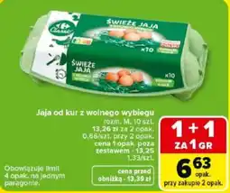 Carrefour Jaja od kur z wolnego wybiegu oferta