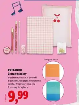 Lidl CRELANDO Zestaw szkolny oferta