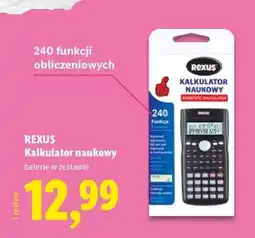 Lidl REXUS Kalkulator naukowy oferta