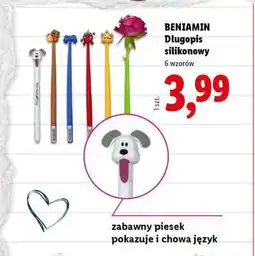 Lidl BENIAMIN Długopis silikonowy oferta