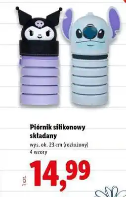 Lidl Piórnik silikonowy składany oferta