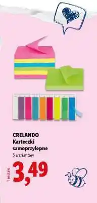 Lidl CRELANDO Karteczki samoprzylepne oferta