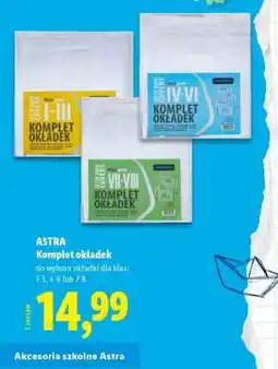Lidl ASTRA Komplet okładek oferta
