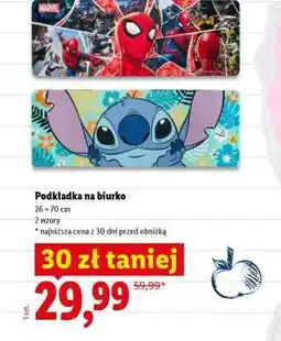 Lidl Podkładka na biurko oferta