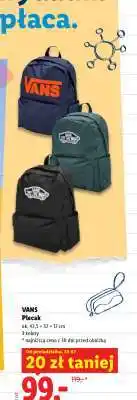 Lidl VANS Plecak oferta