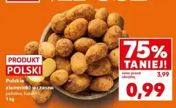 Kaufland Polskie ziemniaki wczesne jadalne, luzem 1 kg oferta