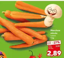 Kaufland Marchew młoda luzem 1 kg oferta