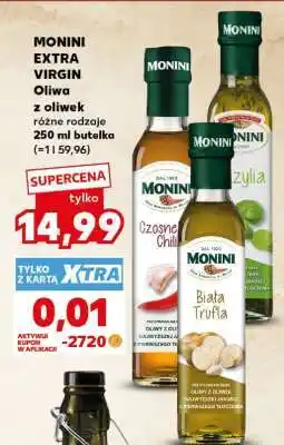Kaufland MONINI EXTRA VIRGIN Oliwa z oliwek różne rodzaje 250 ml butelka oferta