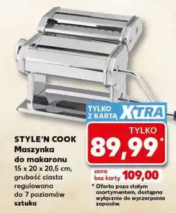 Kaufland STYLE’N COOK Maszynka do makaronu oferta
