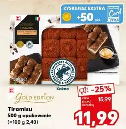 Kaufland Tiramisu oferta