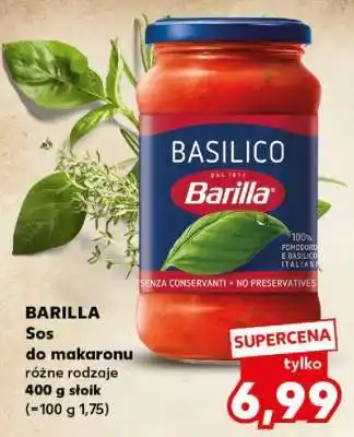 Kaufland BARILLA Sos do makaronu oferta