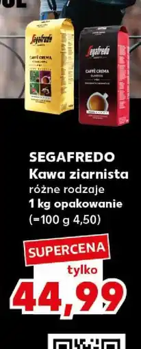 Kaufland SEGAFREDO Kawa ziarnista oferta