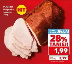 Kaufland MAZURY Polędwica sopocka 100 g oferta