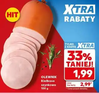 Kaufland OLEWNIK Kiełbasa szynkowa 100 g oferta