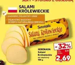 Kaufland SERENADA Salami Królewieckie ser wędzony 100 g oferta