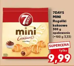 Kaufland 7DAYS MINI Rogaliki kakaowe 300 g opakowanie oferta