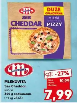 Kaufland MLEKOVITA Ser Cheddar oferta