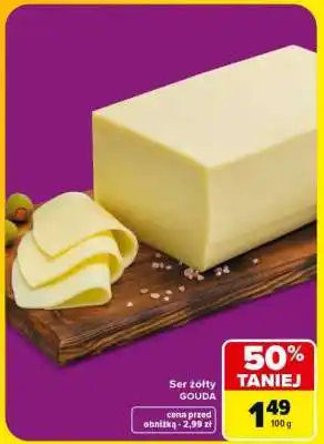 Carrefour Ser żółty oferta