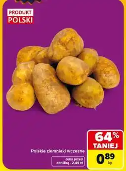 Carrefour Polskie ziemniaki wczesne oferta