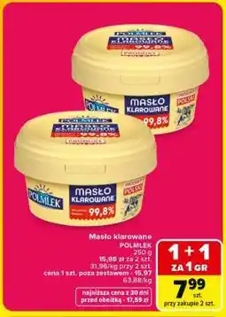 Carrefour Masło klarowane oferta