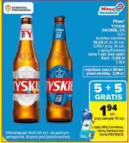 Carrefour Tyskie Gronie oferta