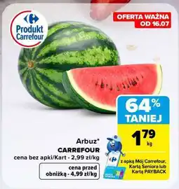 Carrefour Arbuz oferta