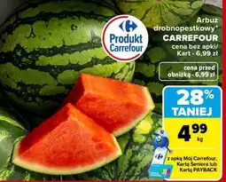 Carrefour Arbuz drobno pestkowy CARREFOUR oferta