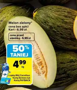 Carrefour Melon zielony oferta