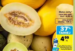 Carrefour Melon żółty oferta