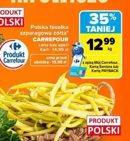 Carrefour Polska fasolka szparagowa żółta oferta