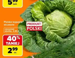 Carrefour Polska kapusta wczesna oferta