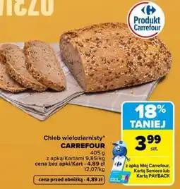 Carrefour Chleb wieloziarnisty oferta