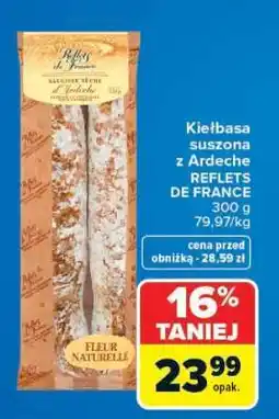 Carrefour Kiełbasa suszona z Ardeche oferta