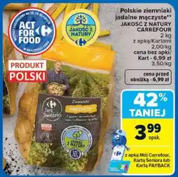 Carrefour Polskie ziemniaki jadalne mączyste oferta