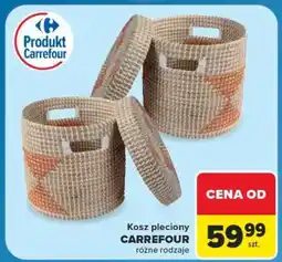 Carrefour Kosz pleciony oferta