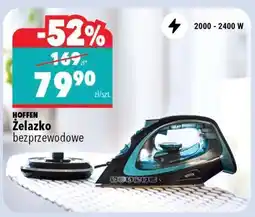 Biedronka Hoffen Żelazko bezprzewodowe oferta
