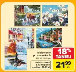 Carrefour Malowanie po numerkach oferta